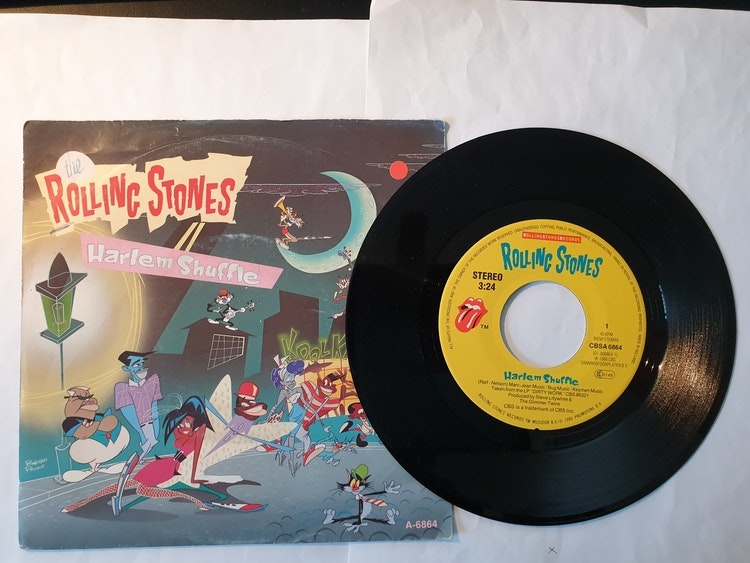 The Rolling Stones, Harlem shuffle. Vinyl S