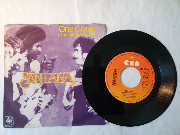 Santana, One chain (Dont make no prison). Vinyl S