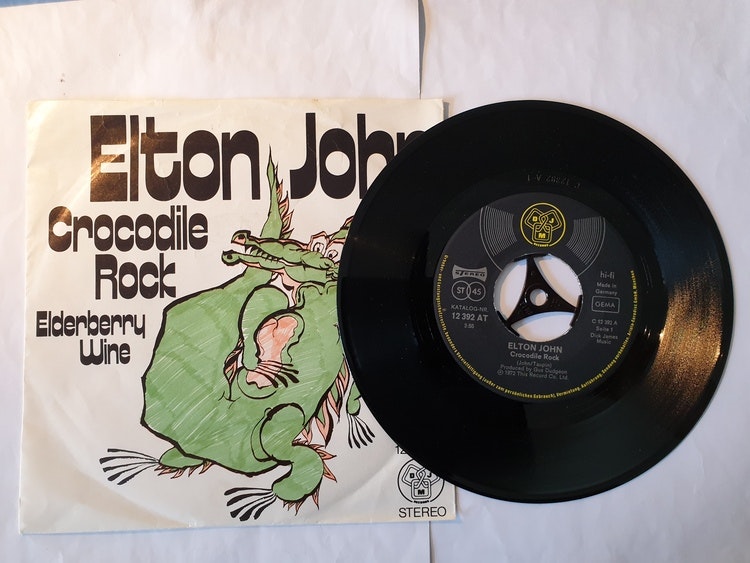 Elton John, Crocodile Rock. Vinyl S