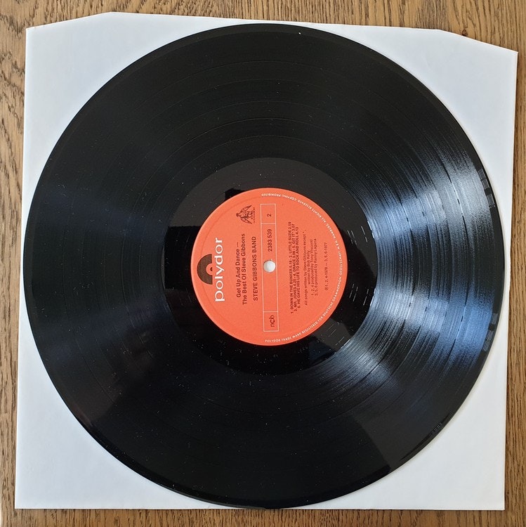 Steve Gibbons band, Get up and dance. Vinyl LP