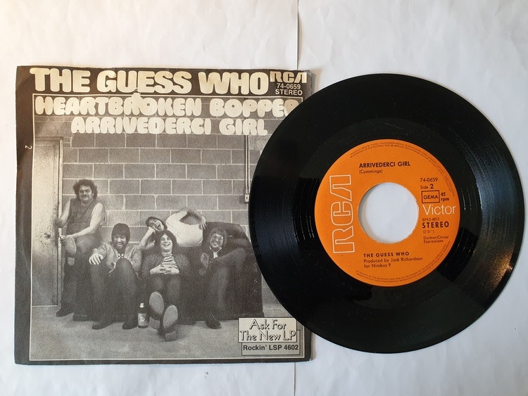 The Guess Who, Heartbroken Bopper. Vinyl S