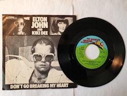 Elton John, Dont go breaking my heart. Vinyl S
