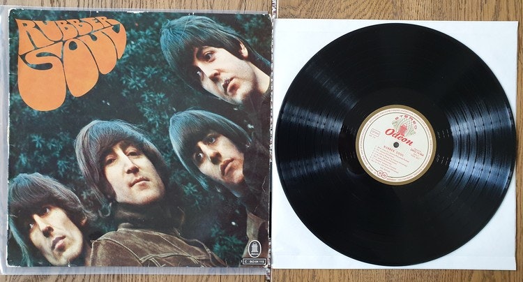 The Beatles, Rubber Soul (Wrong cover). Vinyl LP