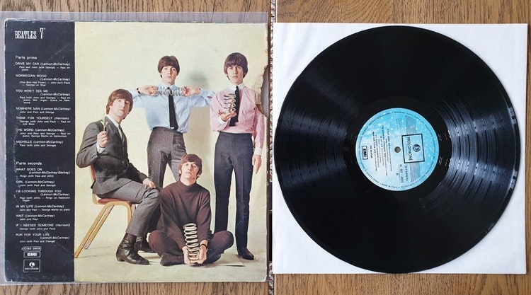 The Beatles, Rubber Soul. Vinyl LP