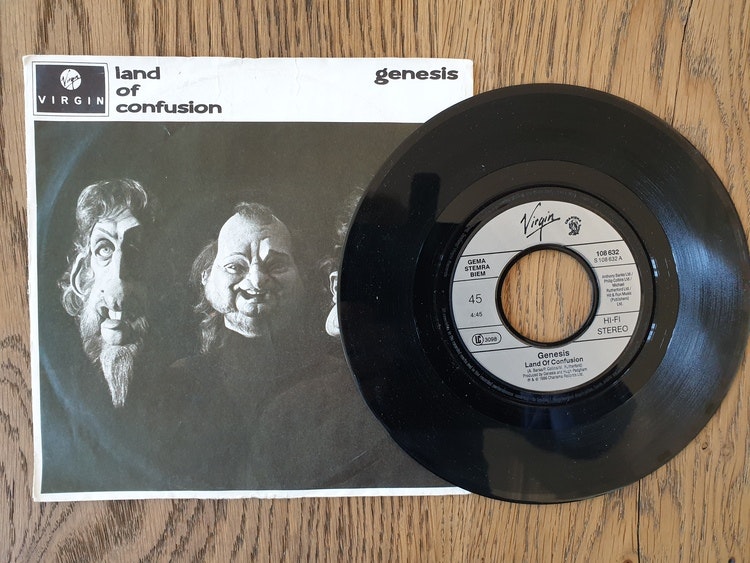 Genesis, Land of confusion. Vinyl S