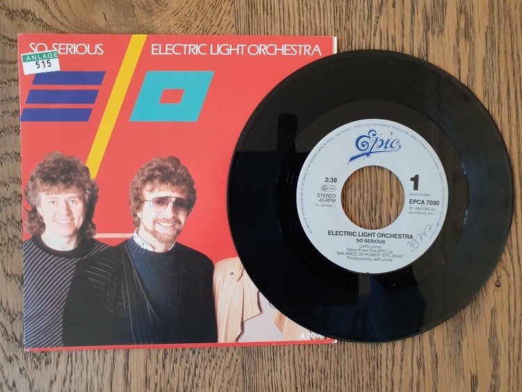 Electric Light Orchestra, So serious. Vinyl S