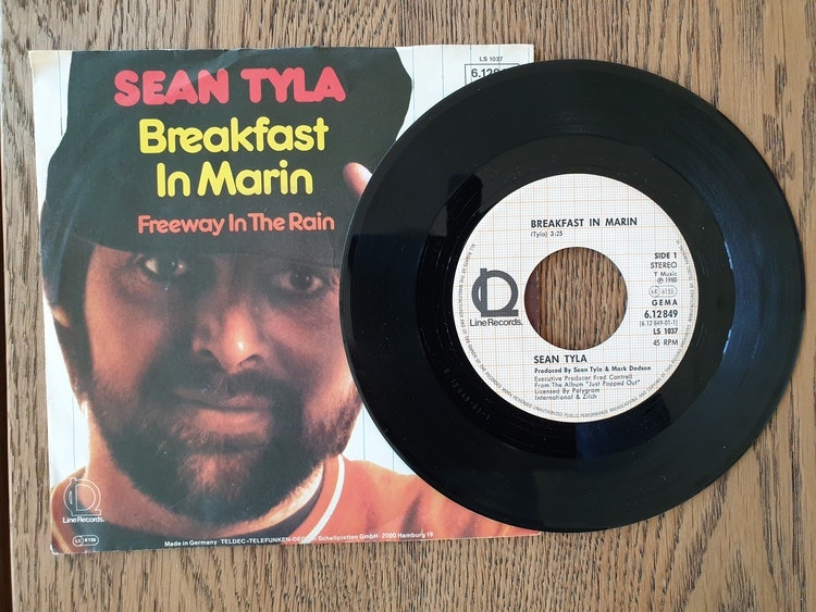 Sean Tyla, Breakfast in Marin. Vinyl S