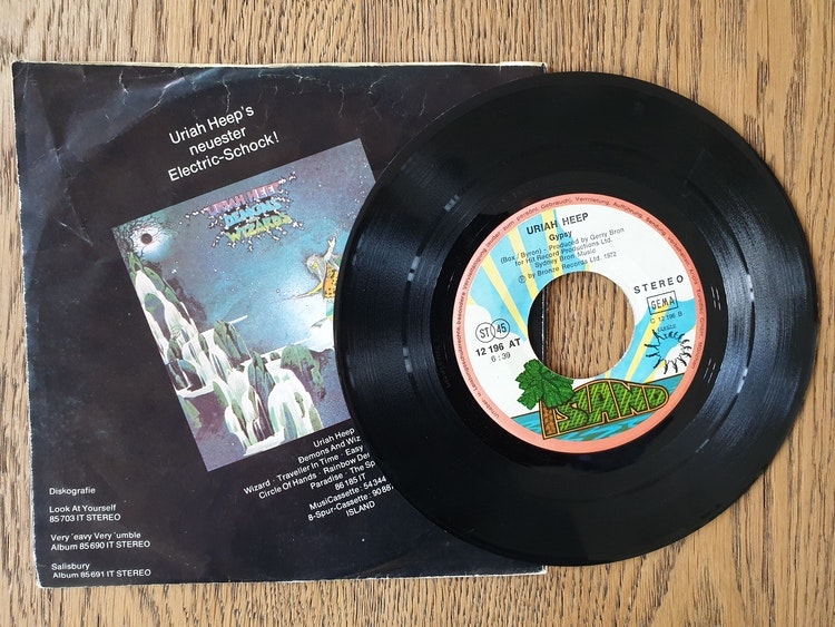 Uriah Heep, Easy livin. Vinyl S