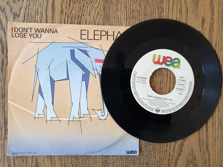 Elephant, I don´t wanna lose you. Vinyl S