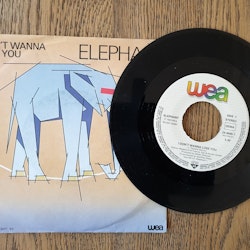 Elephant, I don´t wanna lose you. Vinyl S