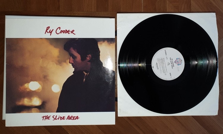 Ry Cooder, The slide area. Vinyl LP
