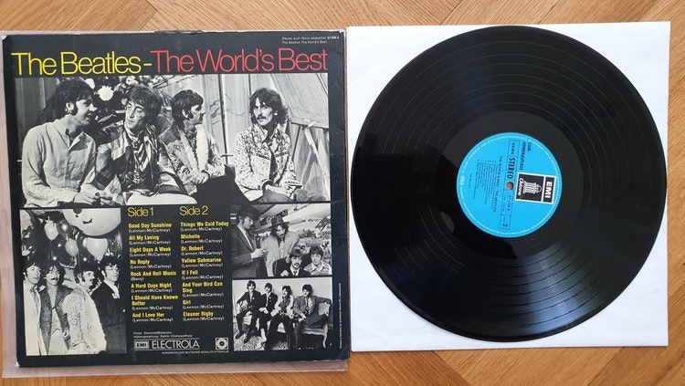 The Beatles, The Worlds best. Vinyl LP