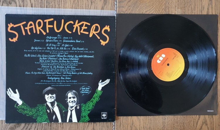 Starfuckers, Starfuckers. Vinyl LP