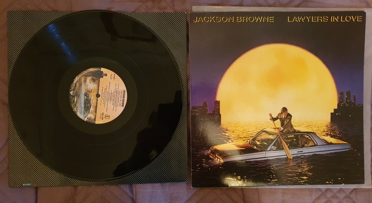 Jackson Browne, Lawyers in love. Vinyl LP
