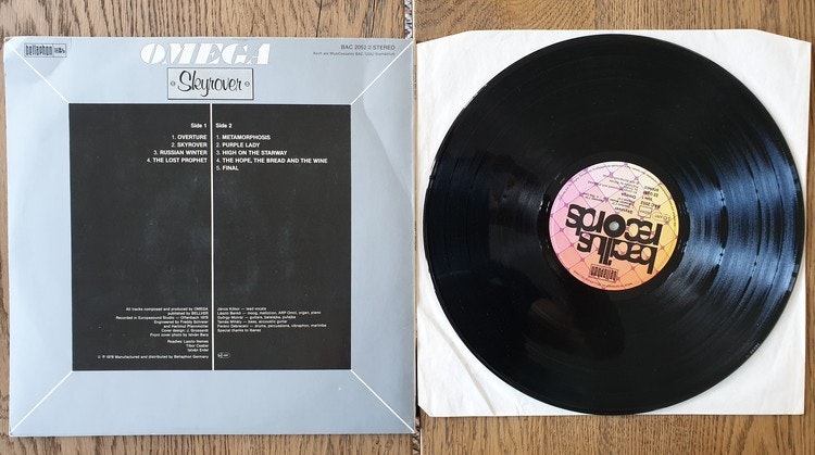 Omega, Skyrover. Vinyl LP
