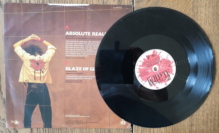 The Alarm, Absolute reality. Vinyl S 12"