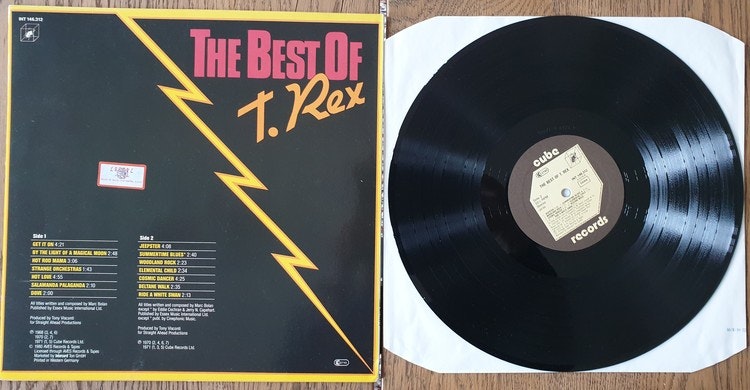 T. Rex, The best of. Vinyl LP