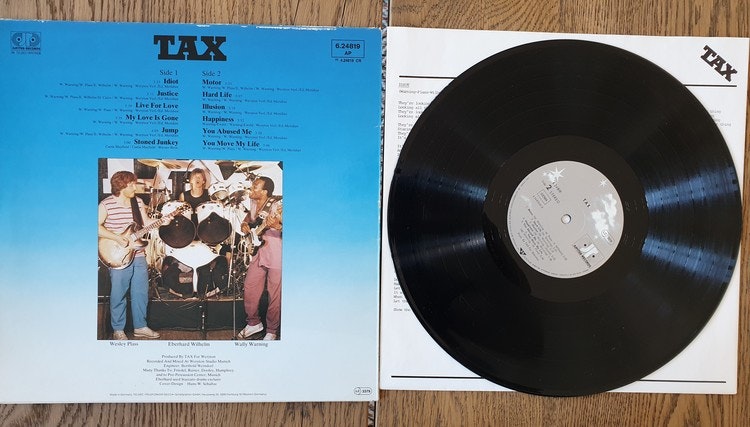 Tax, Tax. Vinyl LP