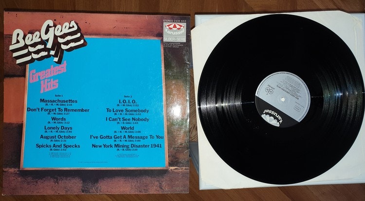 Bee Gees, Greatest hits. Vinyl LP