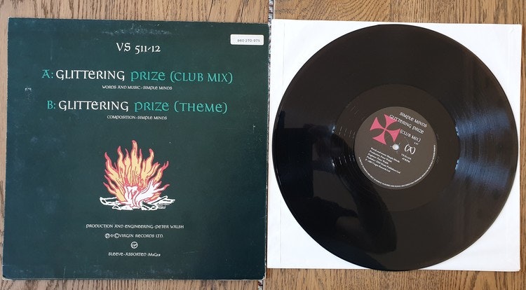 Simple Minds, Glittering prize. Vinyl S 12"