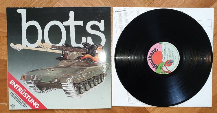 Bots, Entrüstung. Vinyl LP