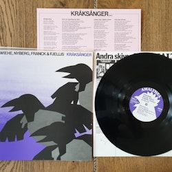 Mikael Wiehe, Kråksånger. Vinyl LP