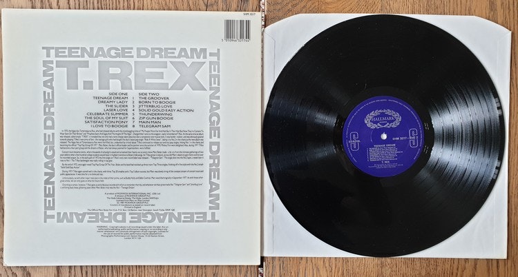 T. Rex, Teenage dream. Vinyl LP