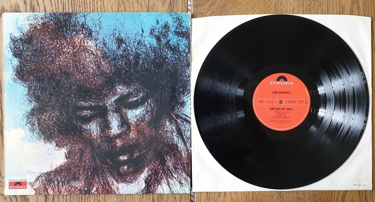 Jimi Hendrix, The cry of love. Vinyl LP