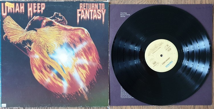Uriah Heep, Return to fantasy. Vinyl LP