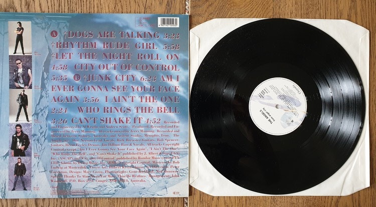 The Angels, Beyond salvation. Vinyl LP