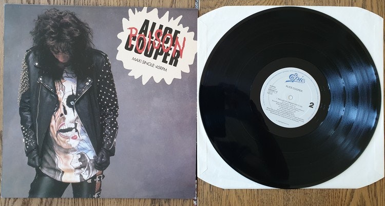 Alice Cooper, Poison. Vinyl S 12"