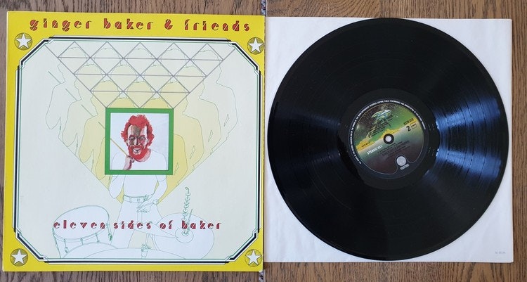 Ginger Baker and friends, Eleven sides of Baker. Vinyl LP