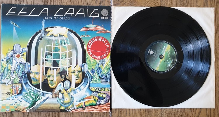 Eela Craig, Hats of glass. Vinyl LP