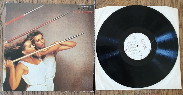 Roxy Music, Flesh + Blood. Vinyl LP