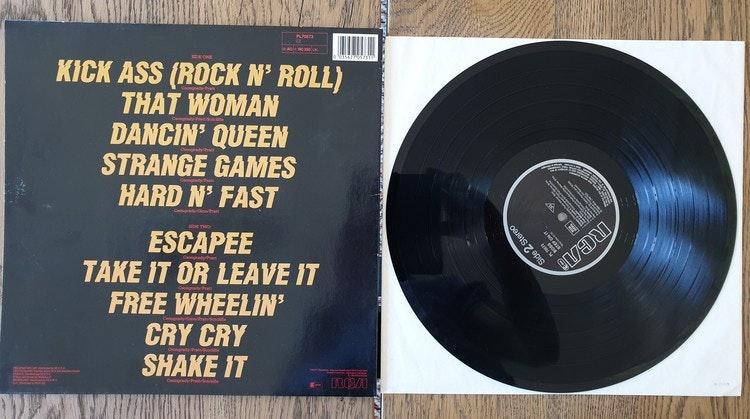 Boss, Step on it. Vinyl LP