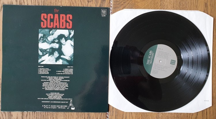 The Scabs, Skintight. Vinyl LP