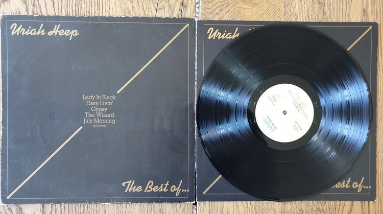 Uriah Heep, The best of. Vinyl LP