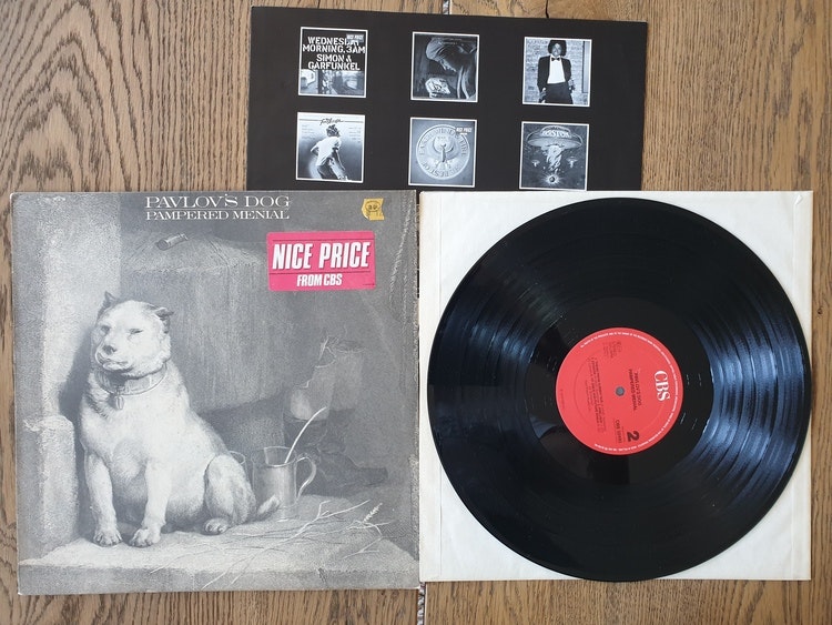 Pavlovs dog, Pempered menial. Vinyl LP