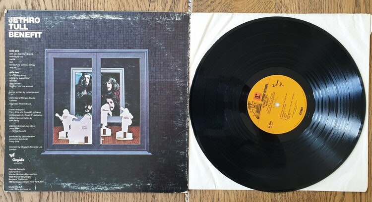Jethro Tull, Benefit. Vinyl LP