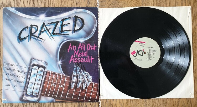 Crazed, Compilation. Vinyl LP