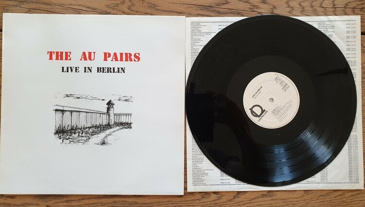 The Au pairs, Live in Berlin. Vinyl LP