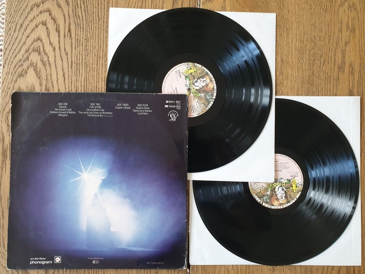 Genesis, Seconds out. Vinyl 2LP