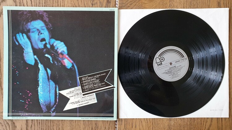 Gary Glitter, Touch me. Vinyl LP