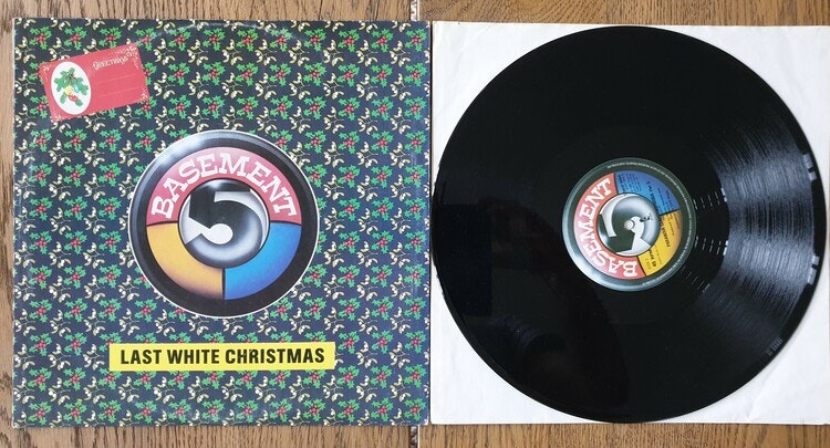 Basement 5, Last white christmas. Vinyl LP