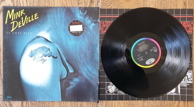 Mink De Ville, Le Chat Bleu. Vinyl LP