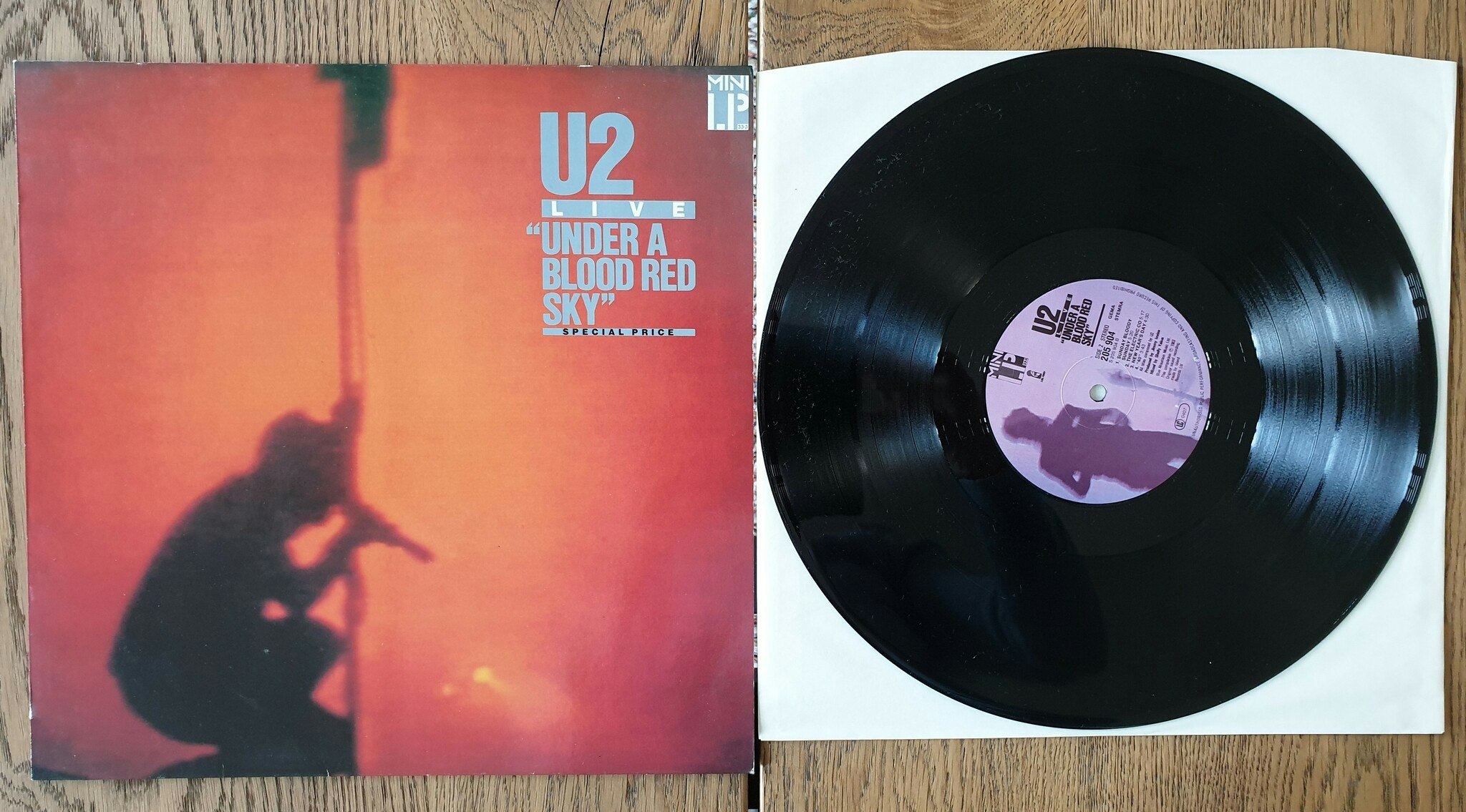 U2, Under a blood red sky. Vinyl LP