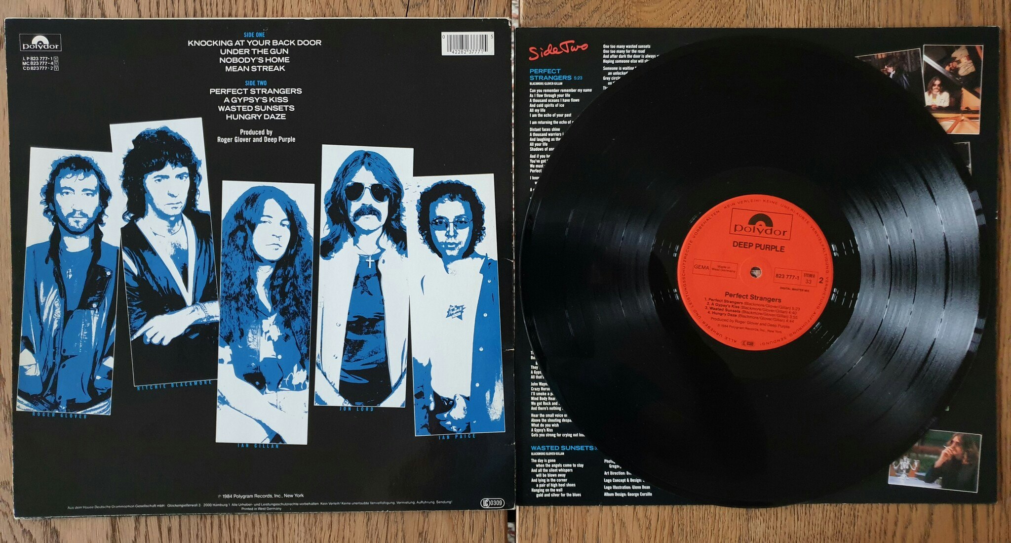 Deep Purple, Perfect strangers. Vinyl LP