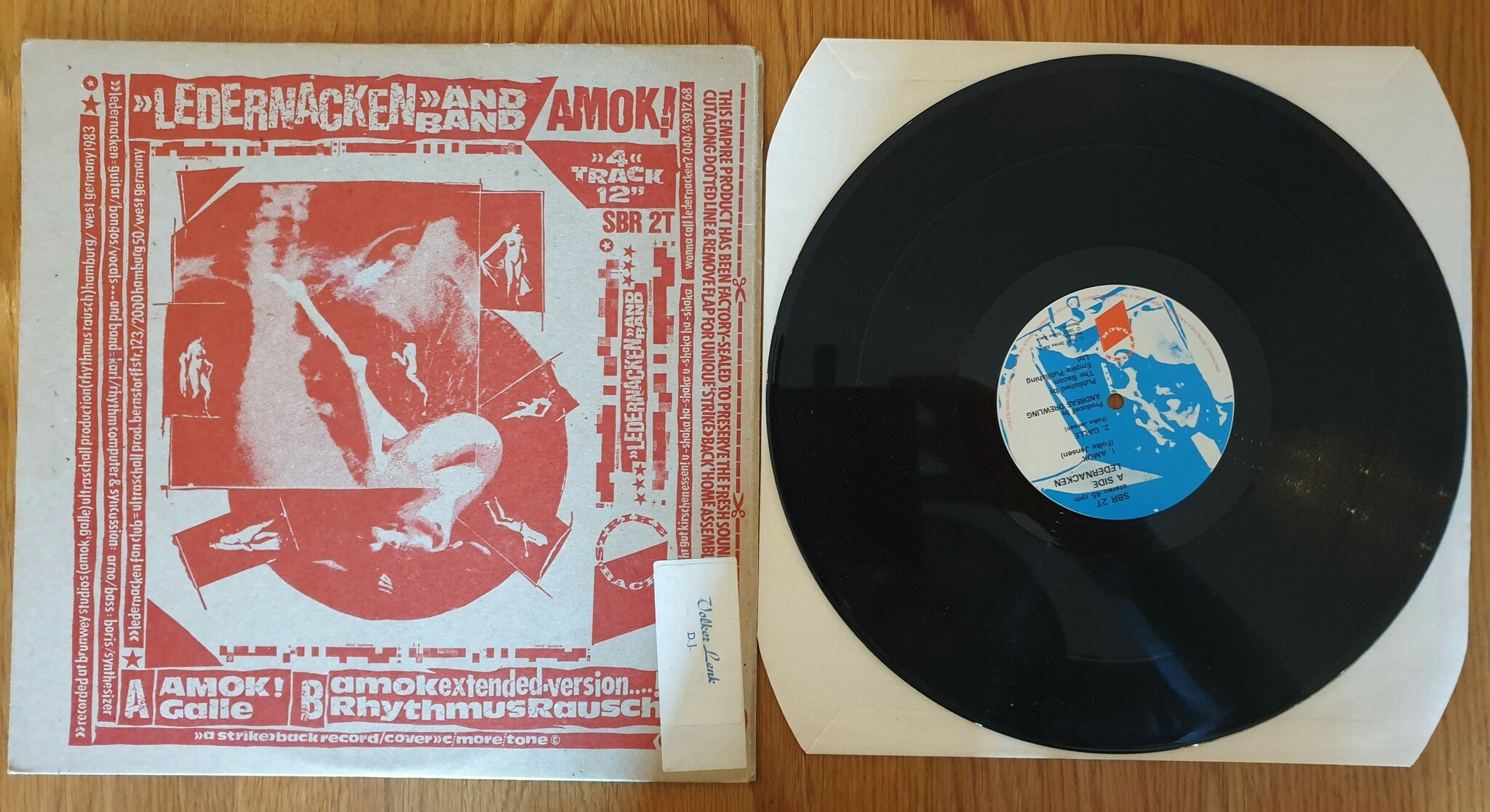 Ledernacken, Amok. Vinyl S 12"