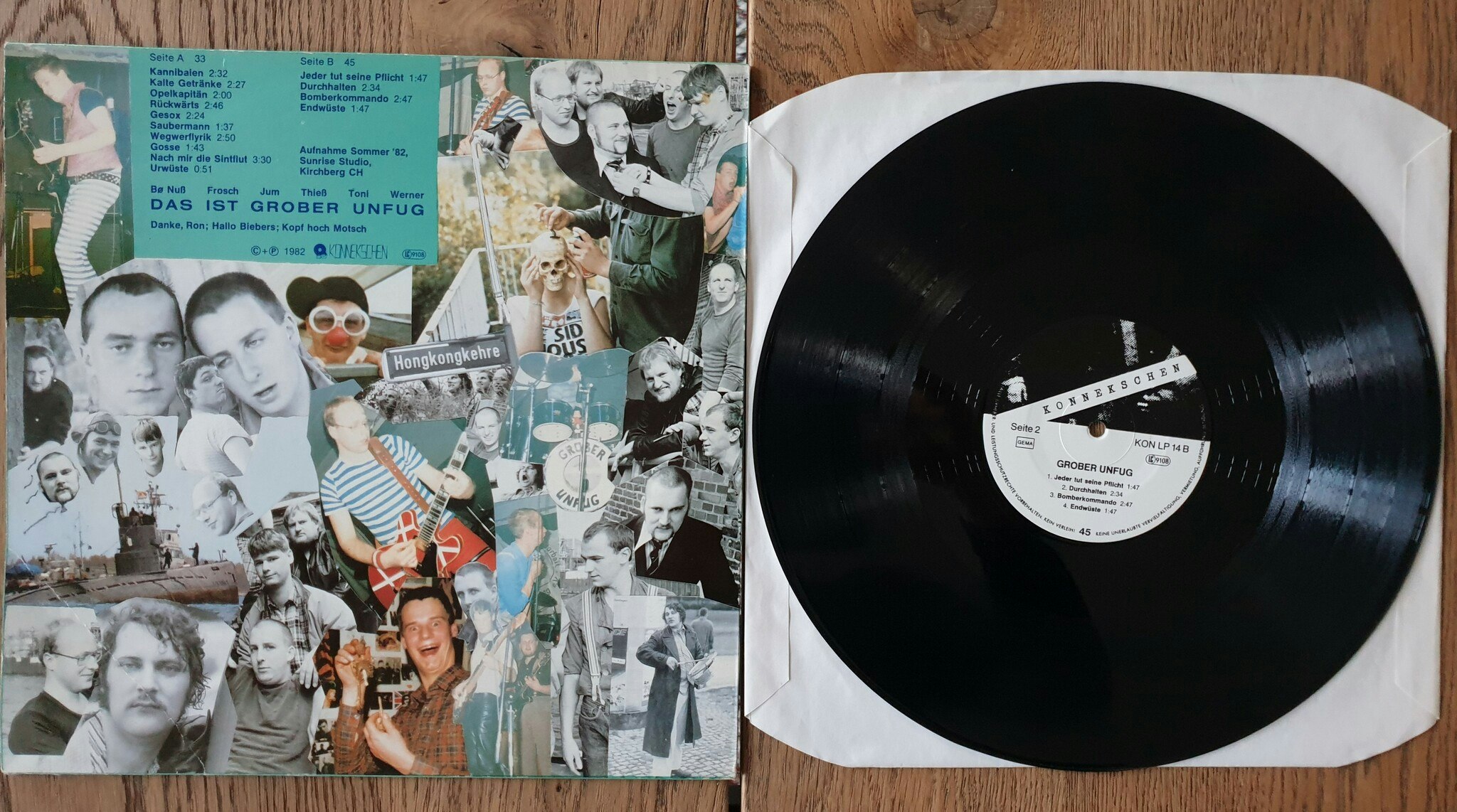 Grober Unfug, Beat und Glück. Vinyl LP