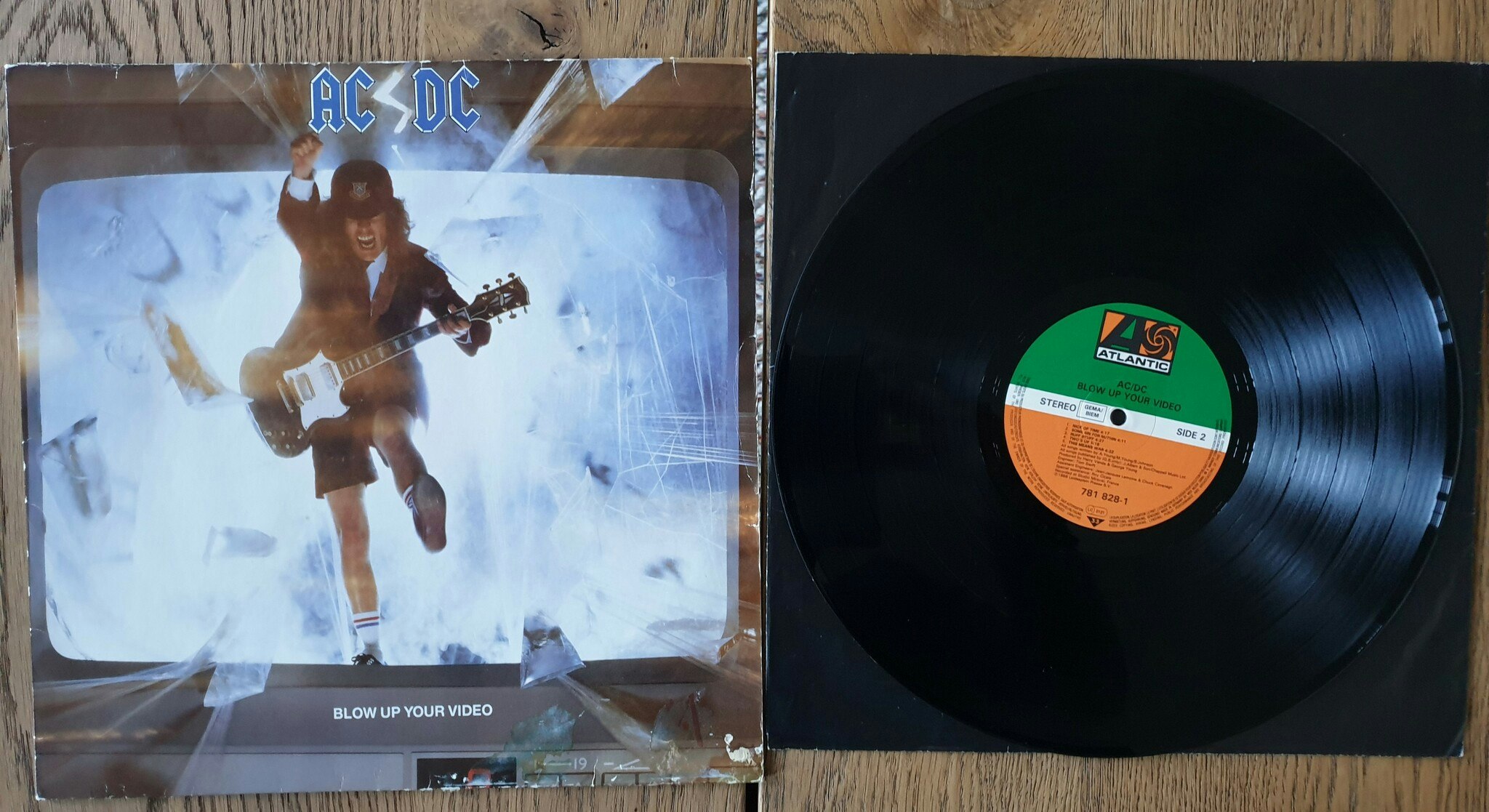 AC/DC, Blow up your video. Vinyl LP